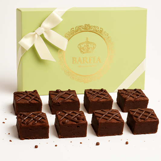 NEW! Brownie Barfi 8 Pieces