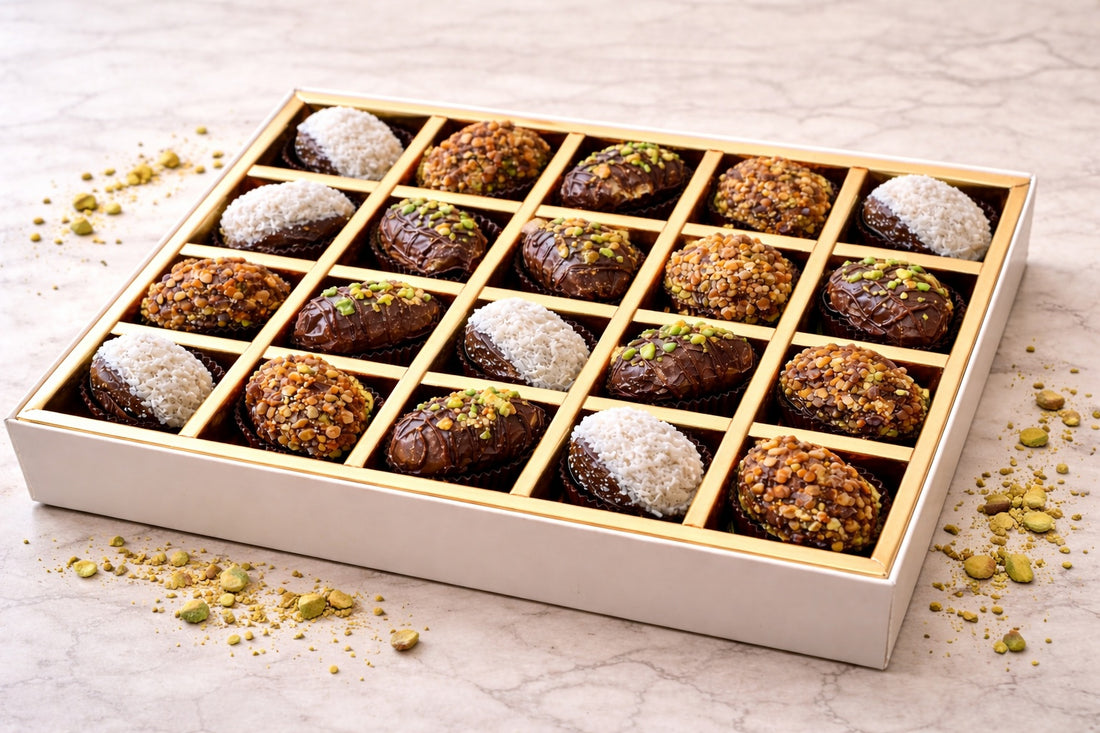 Luxury Assortment of Filled Medjool Dates – Perfect Gift or Treat